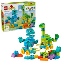 LEGO Dinossauros Sobre Rodas 3em1 10451