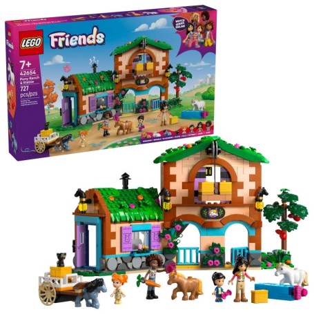 LEGO Rancho e Estábulo de Póneis 42654