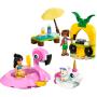 LEGO Festa na Piscina com Unicórnio e Flamingo 42658