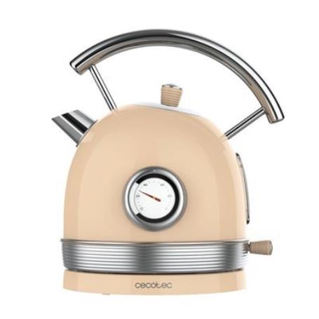 CECOTEC - Chaleira Elétrica Thermosense 420 Vintage Light Bege 1485