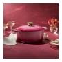 LE CREUSET - Cocotte Oval Signature 31 Berry 21178314394450