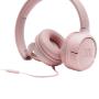 JBL - Auscultadores com Microfone T500 Rosa