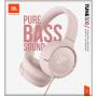 JBL - Auscultadores com Microfone T500 Rosa