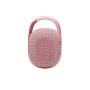 JBL - Coluna Bluetooth CLIP 4 Rosa