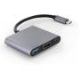 METRONIC - Adaptador Usb-C Macho/Hdmi-Usb-A 395293