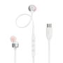 JBL - Auriculares com Microfone USB-C T310 Branco