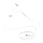 JBL - Auriculares com Microfone USB-C T310 Branco