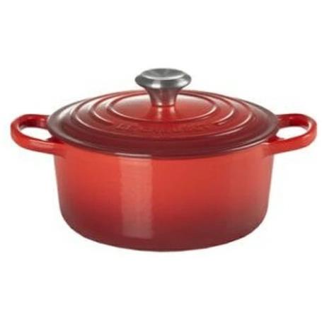 LE CREUSET - Cocotte Redonda Signature 20cm Cereja 21177200600430