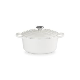 LE CREUSET - Cocotte Redonda Signature 22cm Branco 21177220101430