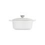 LE CREUSET - Cocotte Redonda Signature 22cm Branco 21177220101430