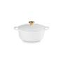 LE CREUSET - Cocotte Redonda Signature 24cm Branco 21177260101441