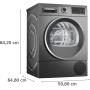 BOSCH - Máq. Secar Roupa Serie6 WQG245DRES