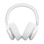 JBL - Auscultadores Bluetooth com Microfone Branco Live770NC