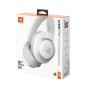 JBL - Auscultadores Bluetooth com Microfone Branco Live770NC