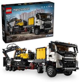 LEGO 42175 Camião Volvo FMX e Escavadora Elétrica EC230