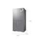 SAMSUNG - Side by Side RF59C70TES9/ES