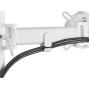 ONE FOR ALL - Suporte Mesa para 1 Monitor Branco DM 2120