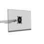 ONE FOR ALL - Suporte Mesa para 2 Monitores com 2 Braços Branco DM 7220