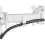 ONE FOR ALL - Suporte Mesa para 2 Monitores Branco DM 2220