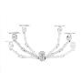 ONE FOR ALL - Suporte Mesa para 2 Monitores Branco DM 2220