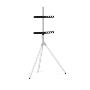 ONE FOR ALL - Suporte de Chão VESA 400 Tripod Full Metal White WM7462