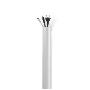 ONE FOR ALL - Calha para Cabos em Aluminio110x6x2 Branco WM5041