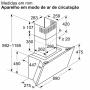 SIEMENS - Chaminé Parede IQ700 LC91KLT60