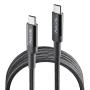 NGS - Cabo de Carregamento Rápido USB-C para USB-C 2m KNOT100W-2