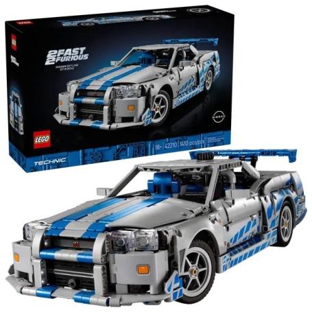 LEGO Velocidade Furiosa Carro Nissan Skyline GT-R (R34) 42210
