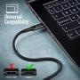 NGS - Cabo de Carregamento Rápido USB-C para USB-C 3m KNOT65W-3