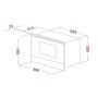TEKA - Microondas Encastre MS 6220 BIS R SS Total 112040007