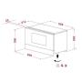 TEKA - Microondas Encastre MS 6220 BI L SS Total 112040009