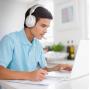 NGS - Auscultadores com Microfone VOX805USBCWHITE