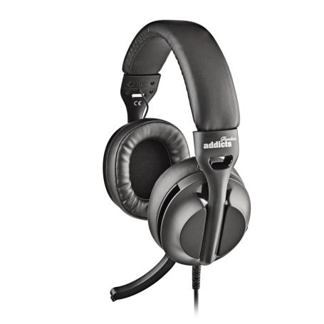 NGS - Auscultadores com Microfone VOX805USBCBLACK
