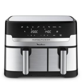 MOULINEX - Fritadeira sem Óleo Easy Fry & Grill Dual EZ905D20