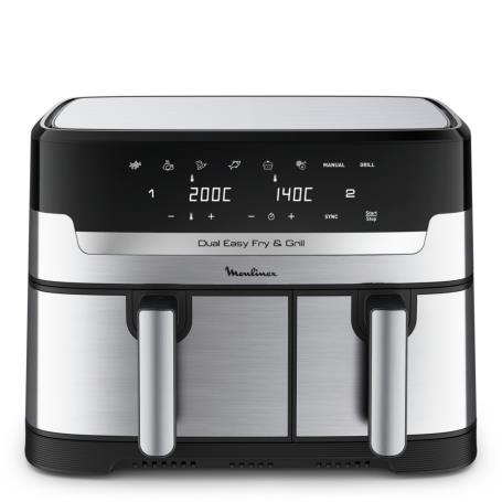 MOULINEX - Fritadeira sem Óleo Easy Fry & Grill Dual EZ905D20