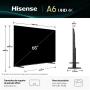 HISENSE - LED SmarTV 4K 65A6Q