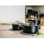 SILAMPOS - Conjunto 3 Peças Comfort Glass Black 63212JWR0520