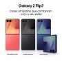 SAMSUNG - Galaxy Z Flip7 256GB Vermelho Coral SM-F766BZRGEUB