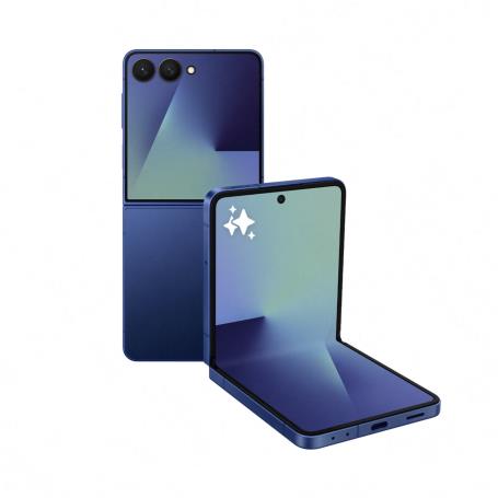 SAMSUNG - Galaxy Z Flip7 256GB Azul Escuro SM-F766BDBGEUB
