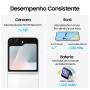 SAMSUNG - Galaxy Z Flip7 FE 256GB Preto SM-F761BZKHEUB